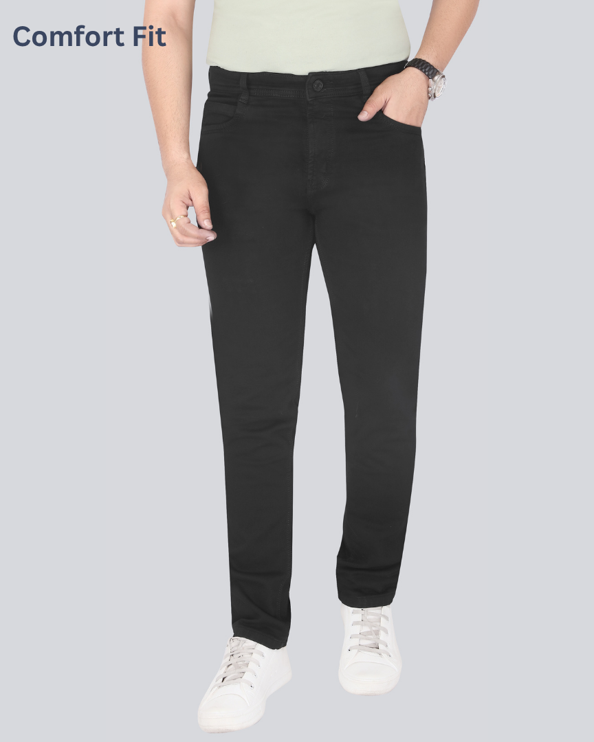 Black Dot Raymond Z Black BEN Comfort Fit Jeans