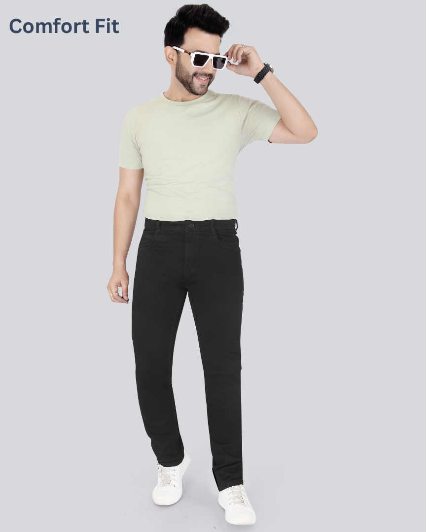 Black Dot Raymond Z Black BEN Comfort Fit Jeans