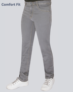 Black Dot Grey Euro Comfort Fit Jeans