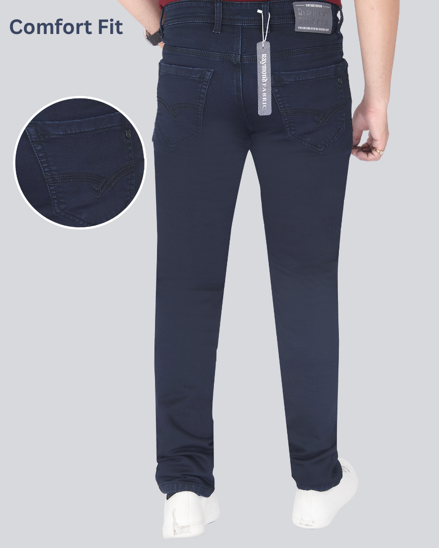 Black Dot Raymond Blue BEN Comfort Fit Jeans