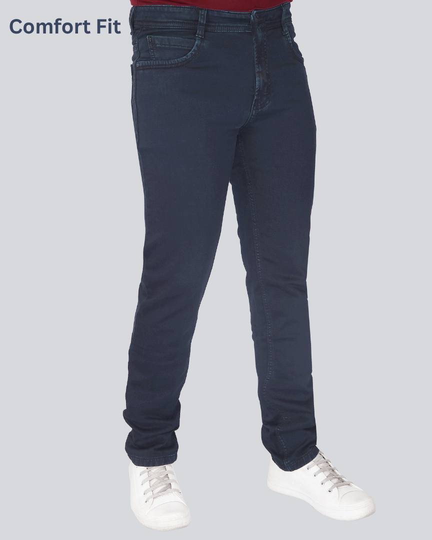 Black Dot Raymond Blue BEN Comfort Fit Jeans