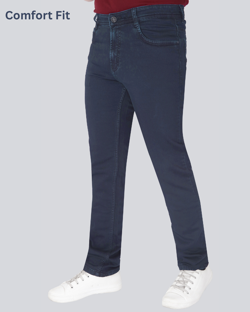 Black Dot Raymond Blue BEN Comfort Fit Jeans