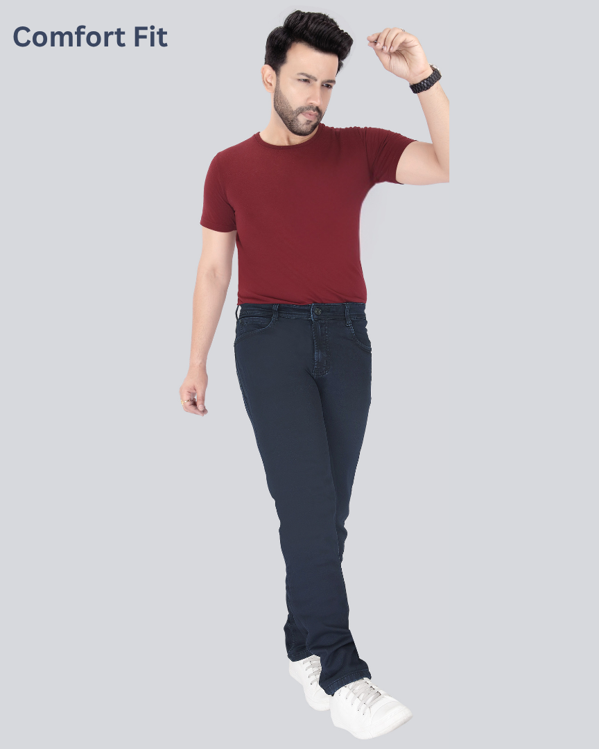 Black Dot Raymond Blue BEN Comfort Fit Jeans