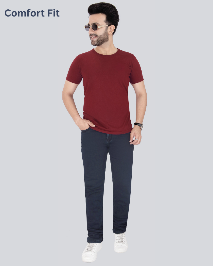 Black Dot Raymond Blue BEN Comfort Fit Jeans