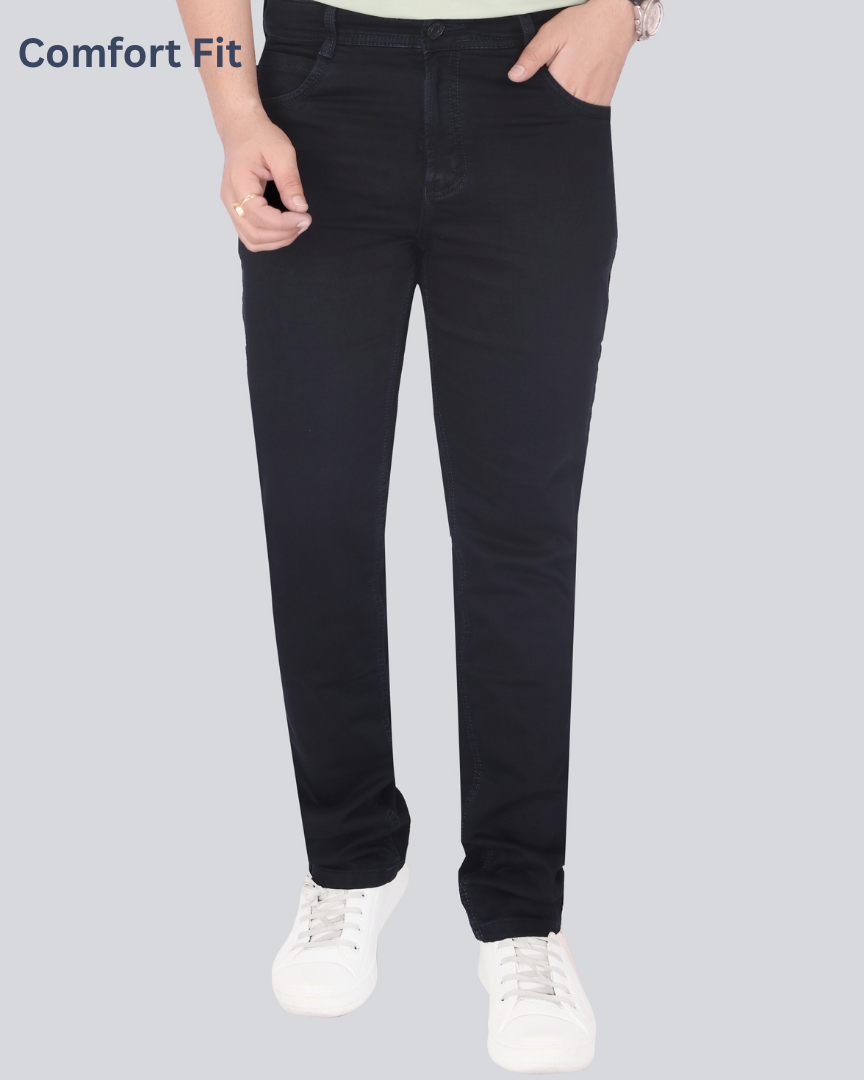 Black Dot Raymond Dark Blue BEN Comfort Fit Jeans