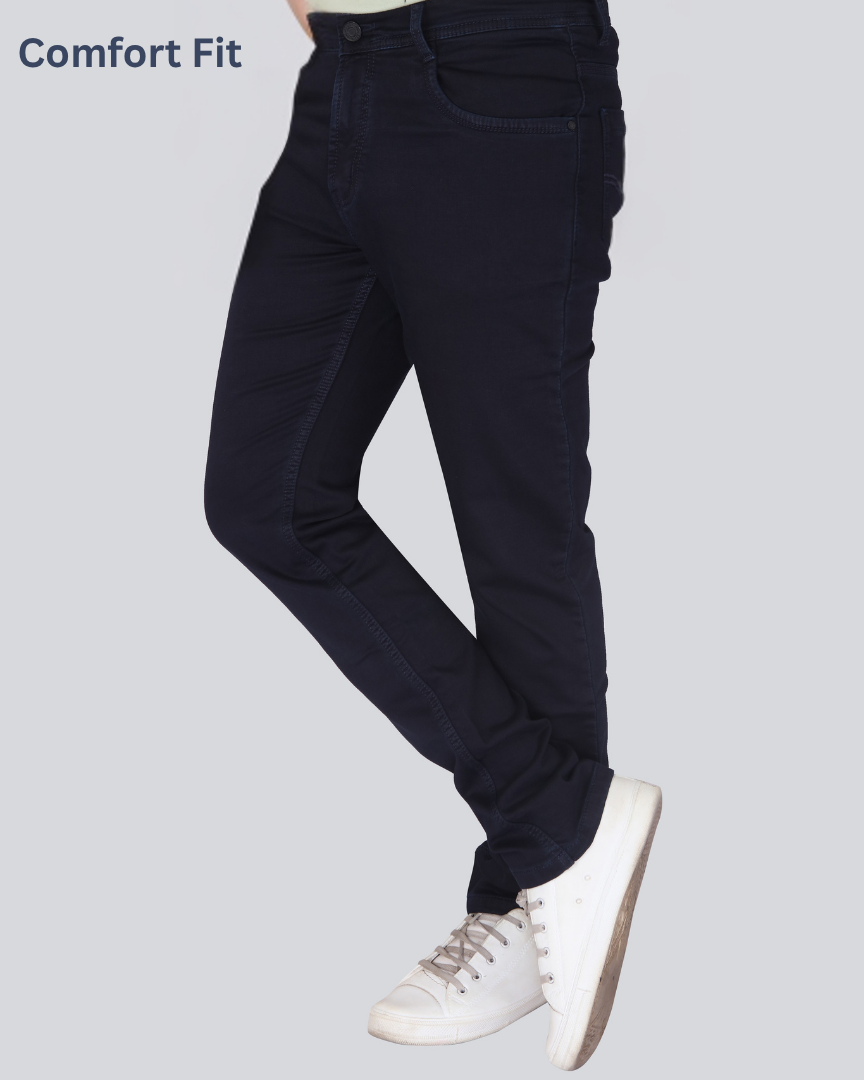Black Dot Raymond Dark Blue BEN Comfort Fit Jeans
