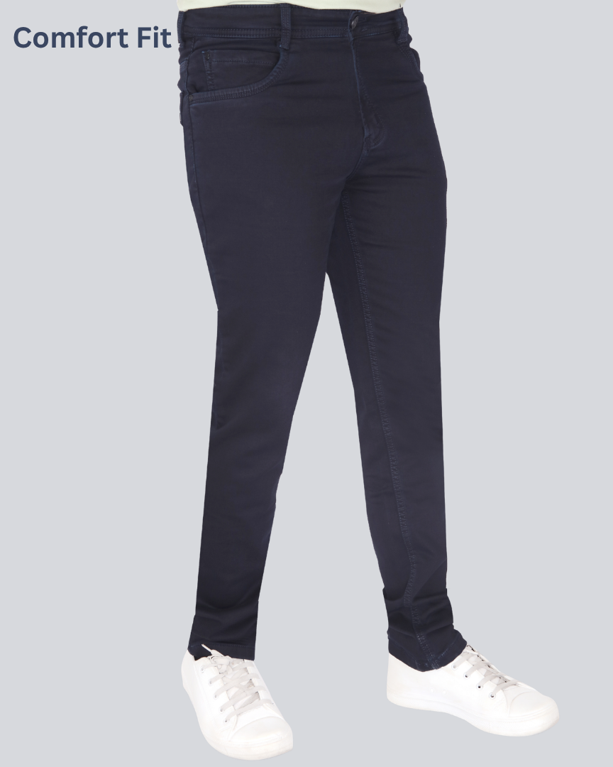 Black Dot Raymond Dark Blue BEN Comfort Fit Jeans