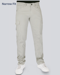 Black Dot L.Fawn Narrow Fit Cotton Cargo Pants