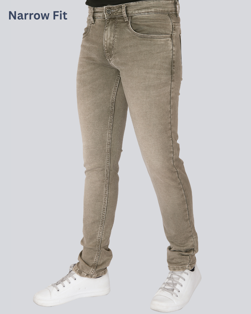 Black Dot Mouse Spray Narrow Fit Jeans