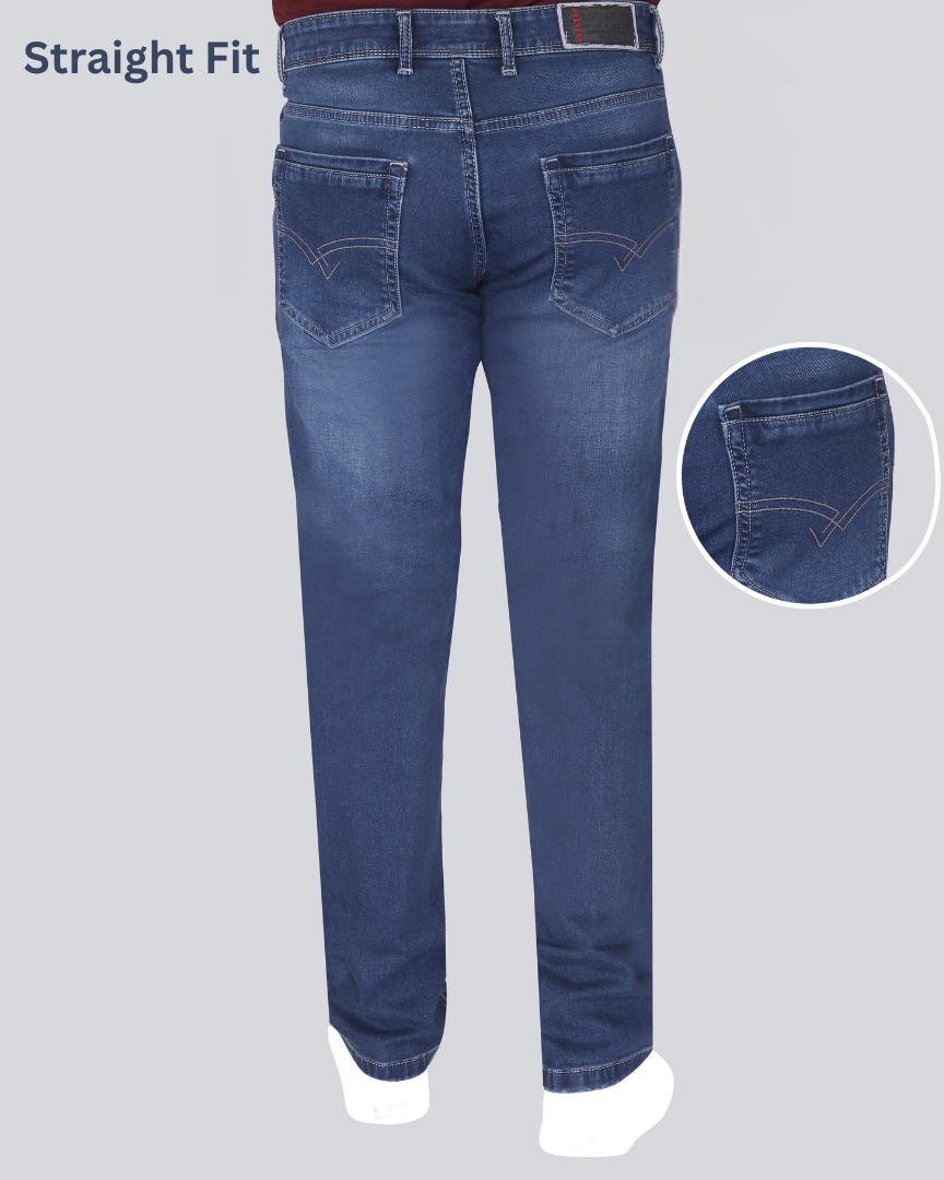 Black Dot Stone Sprey Straight Fit Jeans