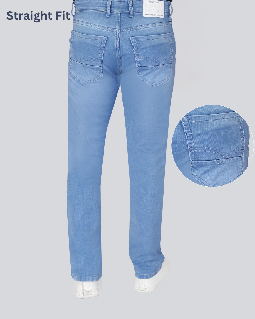 Black Dot Ice Sprey Straight Fit Jeans