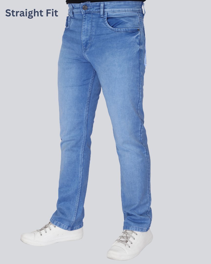 Black Dot Ice Sprey Straight Fit Jeans