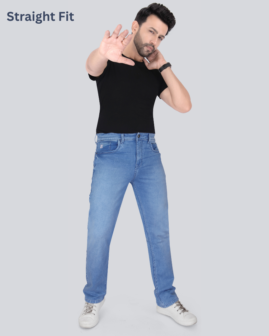 Black Dot Ice Sprey Straight Fit Jeans
