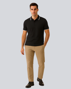 Plain Premium Black Polo T shirt