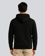 Plain Winter Black Hoodie