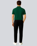Plain Classic Bottle Green Polo T shirt