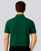 Plain Classic Bottle Green Polo T shirt