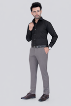 Black Dot Fearless 4-Way Stretch M Olive Formal Narrow Fit Trousers
