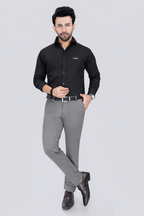 Black Dot Fearless 4-Way Stretch M Olive Formal Narrow Fit Trousers