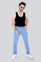 Black Dot Ice Wash Hycross Comfort Fit Jeans