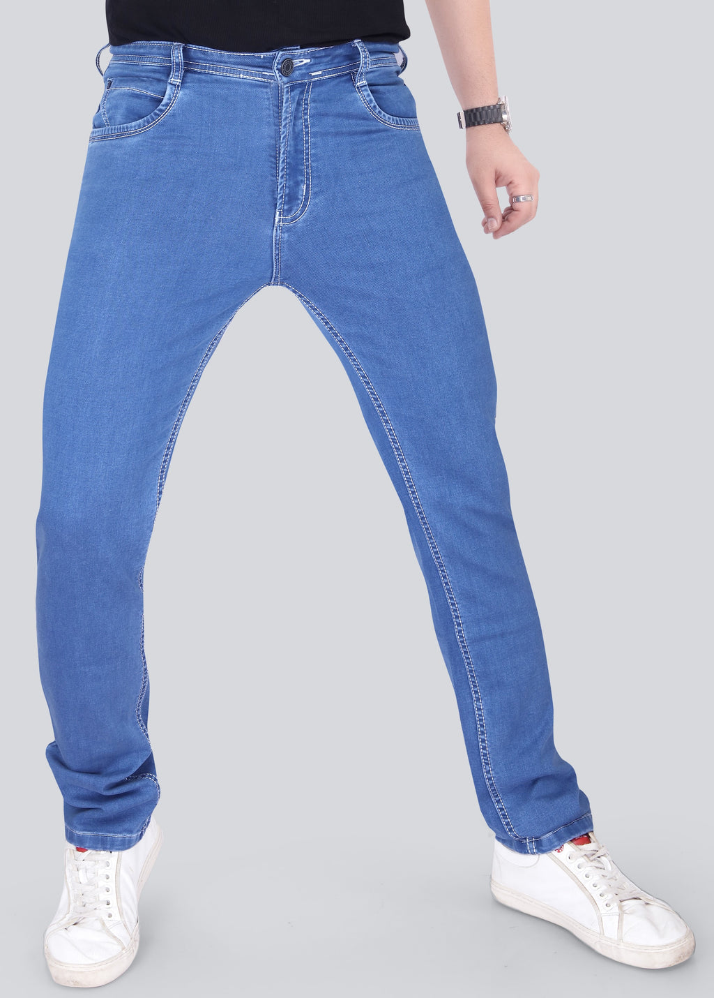 Black Dot Stone Hycross Comfort Fit Jeans