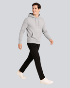Plain Winter Light Grey Hoodie