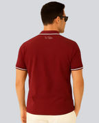 Plain Premium Maroon Polo T shirt