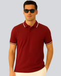 Plain Premium Maroon Polo T shirt