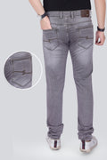 Black Dot Brown Spray Fashion Narrow Fit Jeans