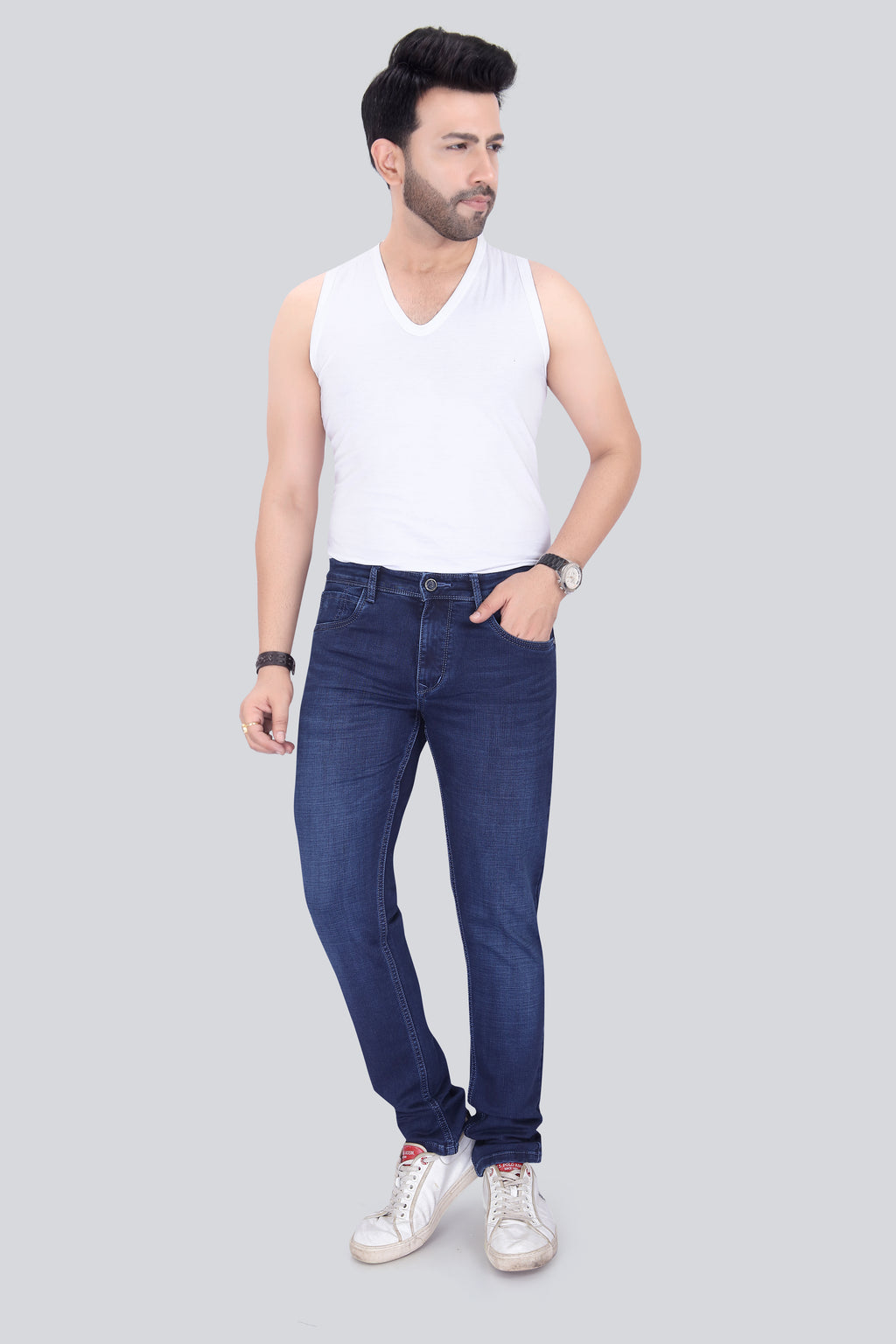 Black Dot DNX Spray 47 Fashion Narrow Fit Jeans