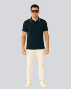 Plain Premium Navy Blue Polo T shirt