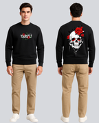 Printed Love yourself Supreme Black Sweatshirt