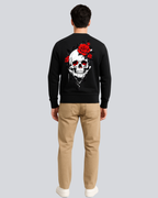 Printed Love yourself Supreme Black Sweatshirt