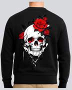 Printed Love yourself Supreme Black Sweatshirt