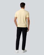 Plain Classic Cream Polo T shirt