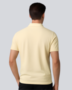 Plain Classic Cream Polo T shirt